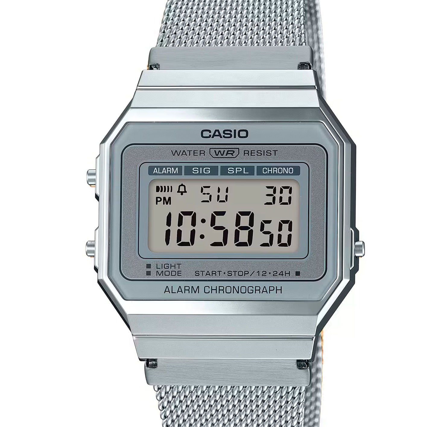 Casio Relogio VINTAGE A700WM-7ADF-SC Preto Inox1 -1-
